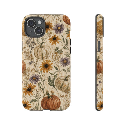 Pumpkin Wildflower Tough Case