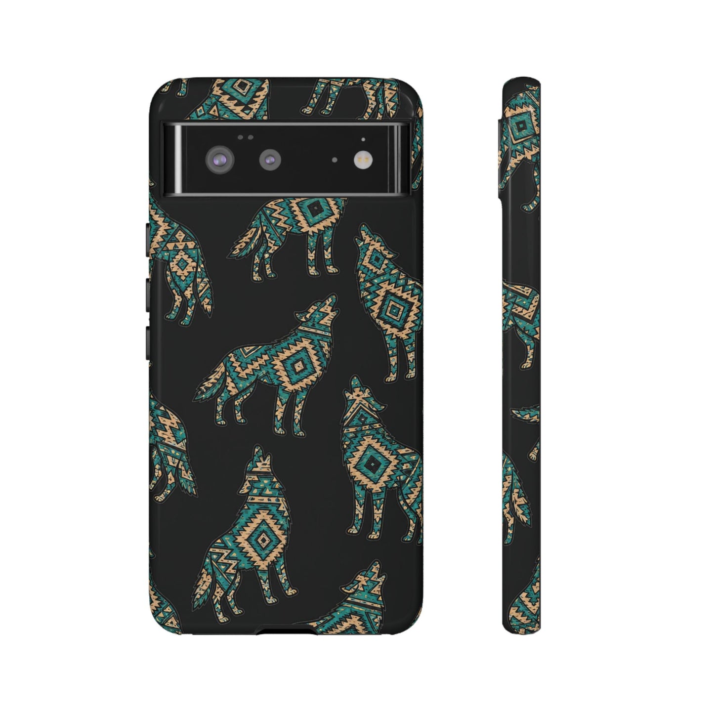 Turquoise Wolf Tough Case
