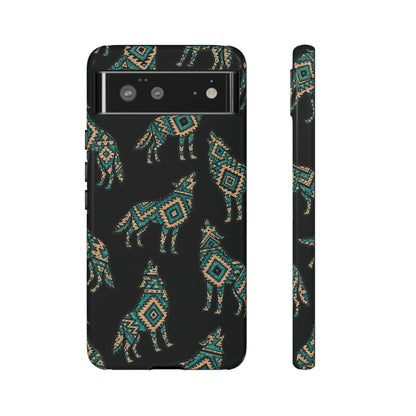 Turquoise Wolf Tough Case