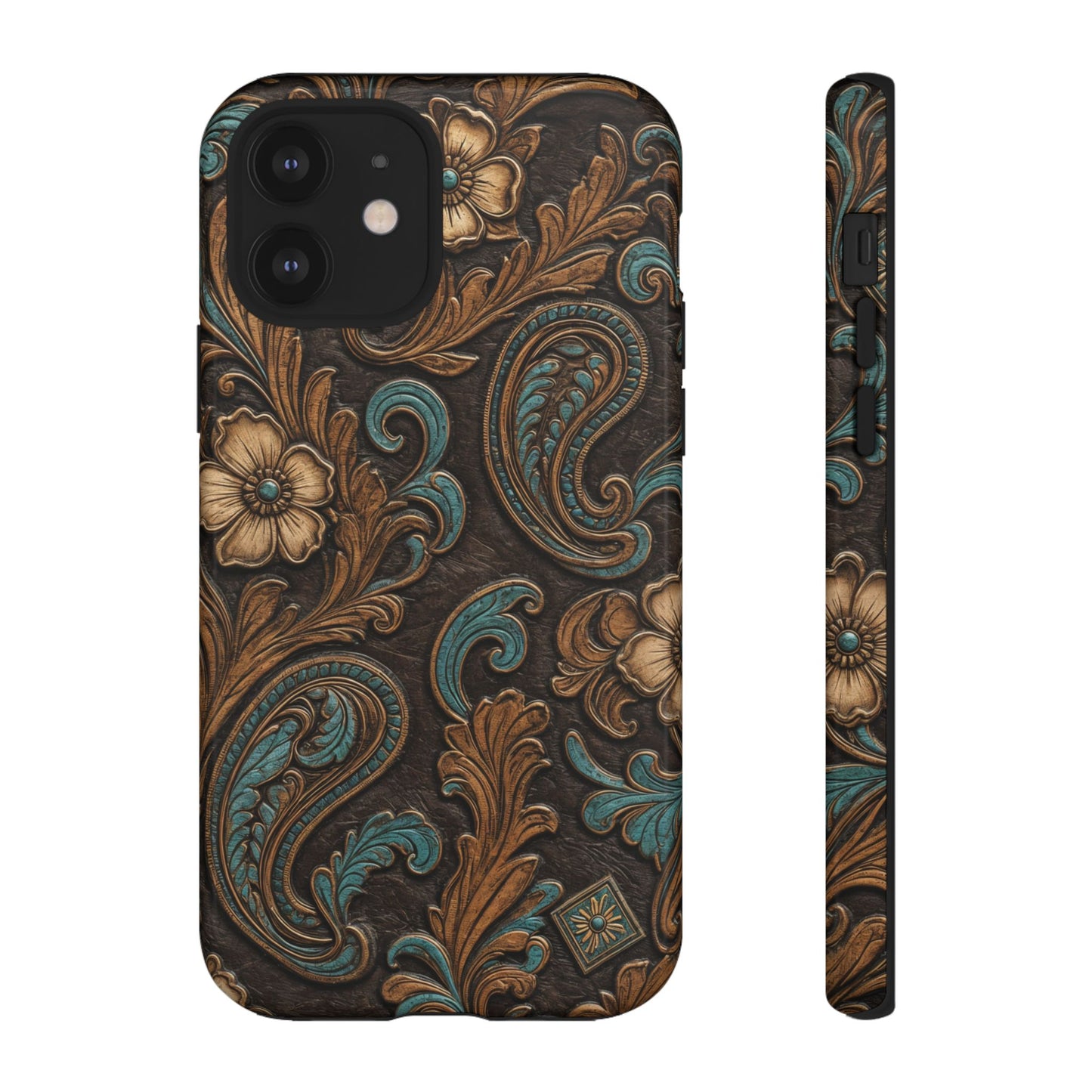 Tooled Paisley Tough Case