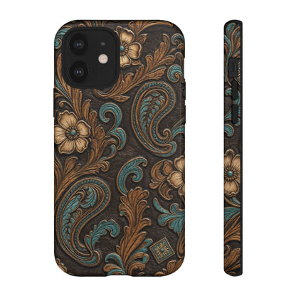 Tooled Paisley Tough Case