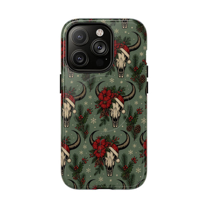 Santa Bull Skulls Magnetic Case