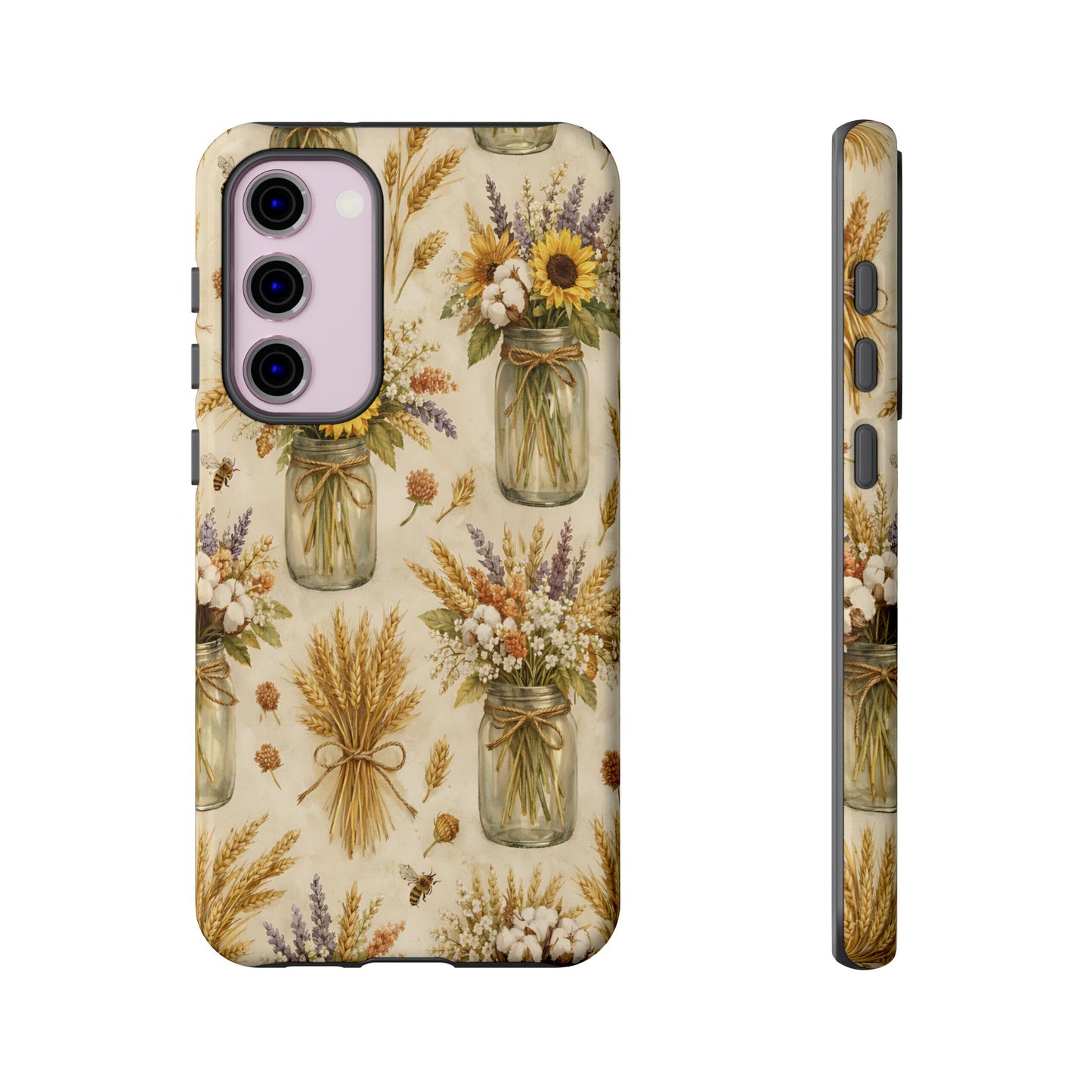 Wheat + Mason Jars Tough Case