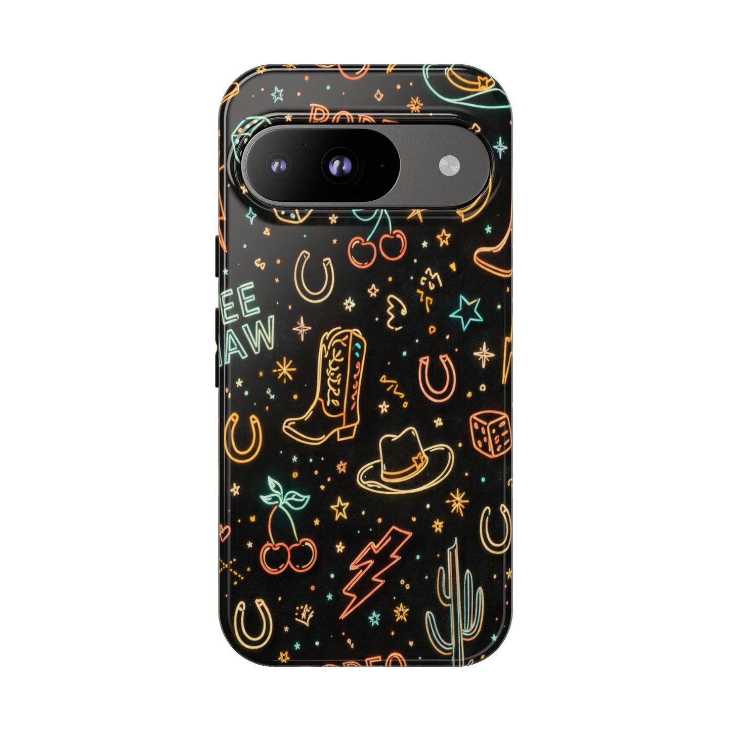 Retro Neon Rodeo Tough Case