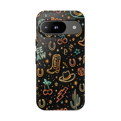 Retro Neon Rodeo Tough Case