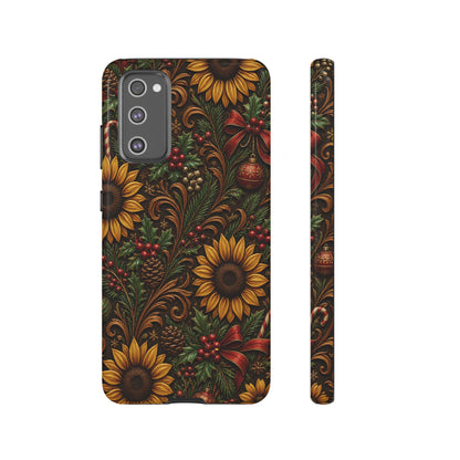 Christmas Sunflowers Tough Case