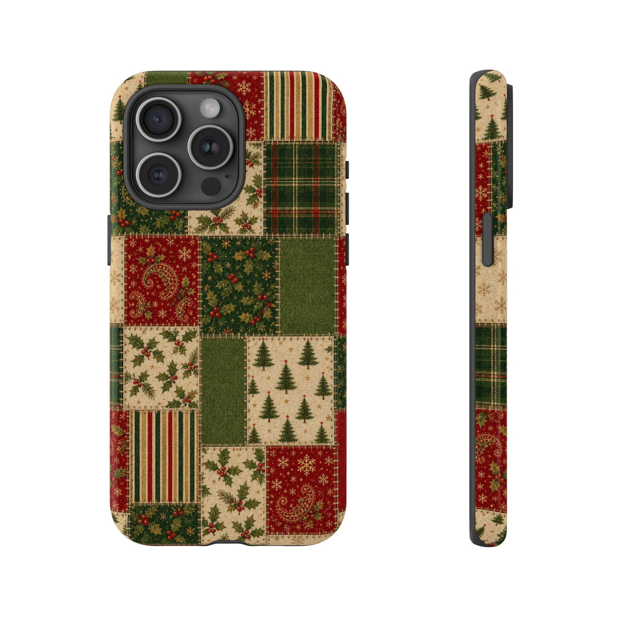 Holiday Patchwork Tough Case