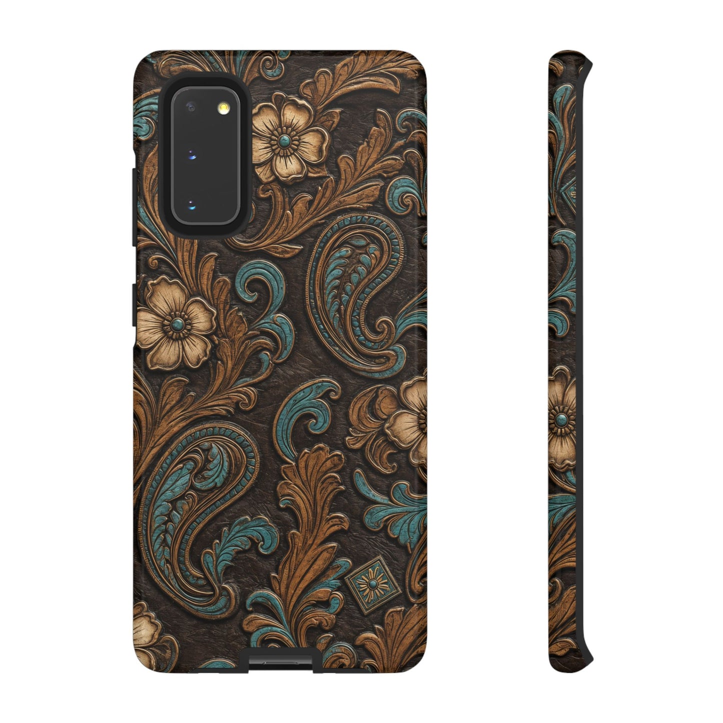 Tooled Paisley Tough Case