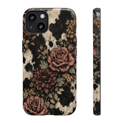 Cowhide Bloom Tough Case