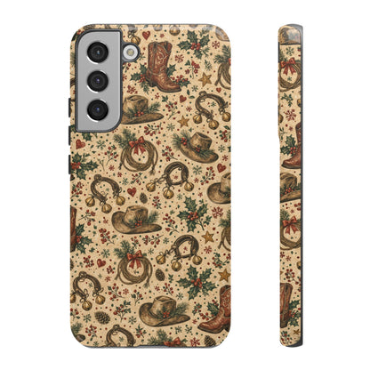 Cowboy Christmas Tough Case