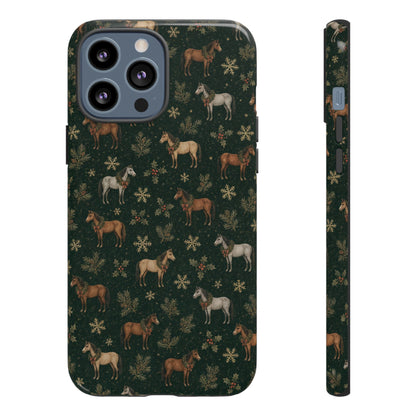 Evergreen Horses Tough Case