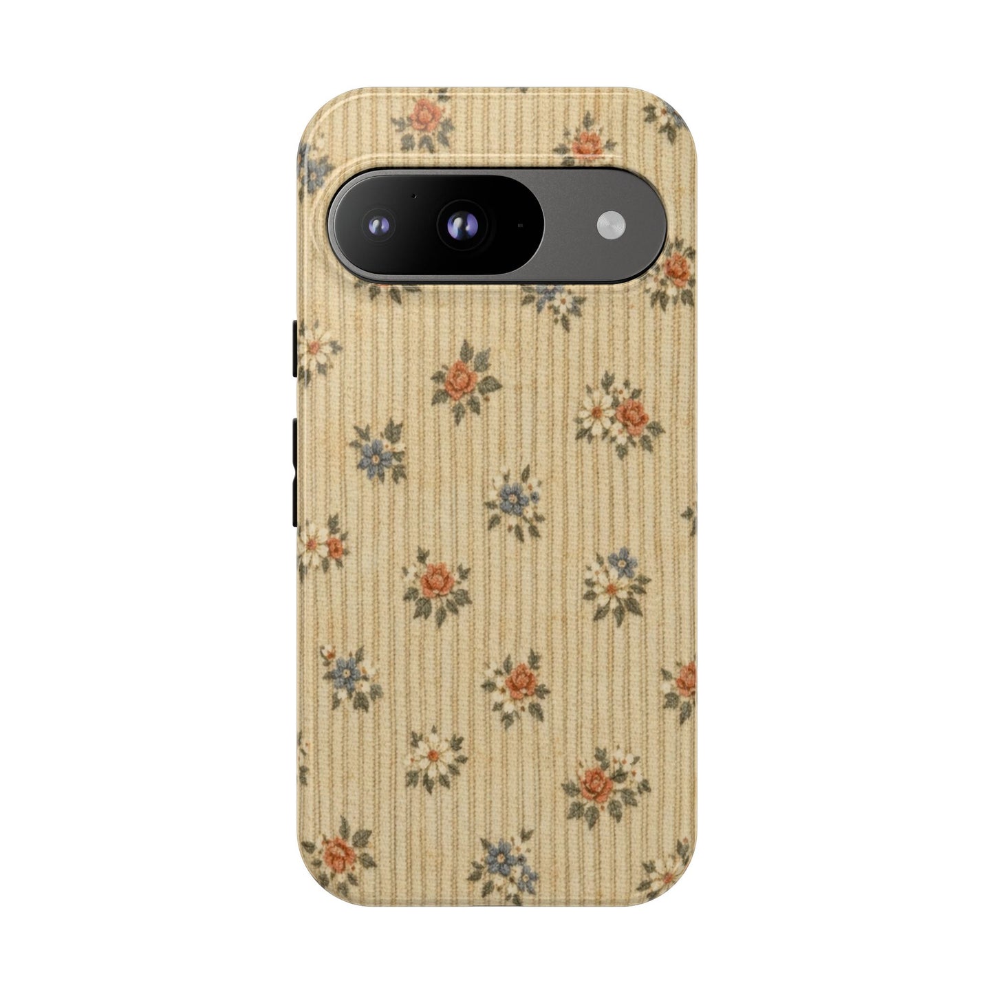 Striped Floral Tough Case