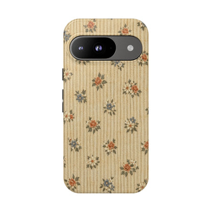 Striped Floral Tough Case