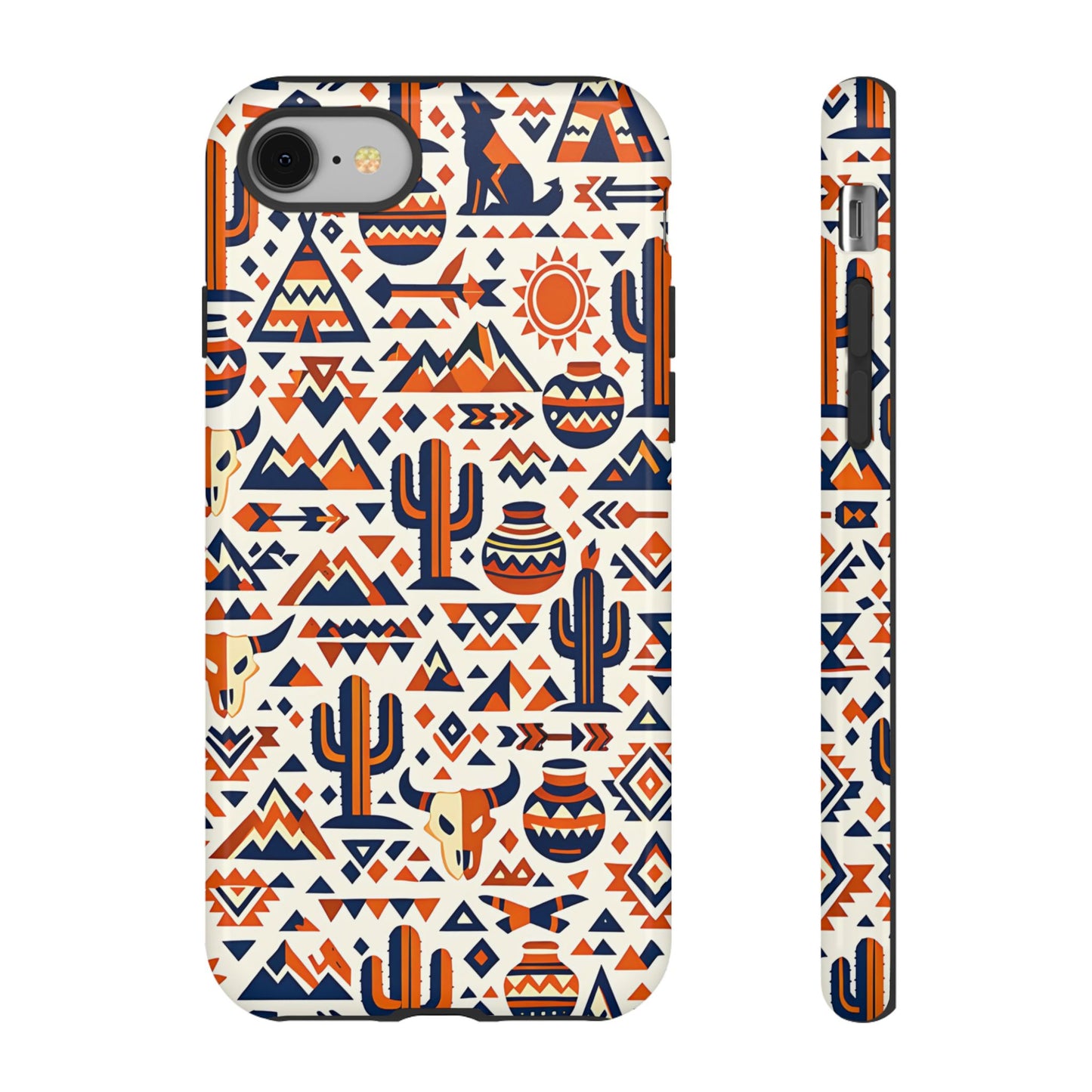 Southwest Tribal Orange Tough Case