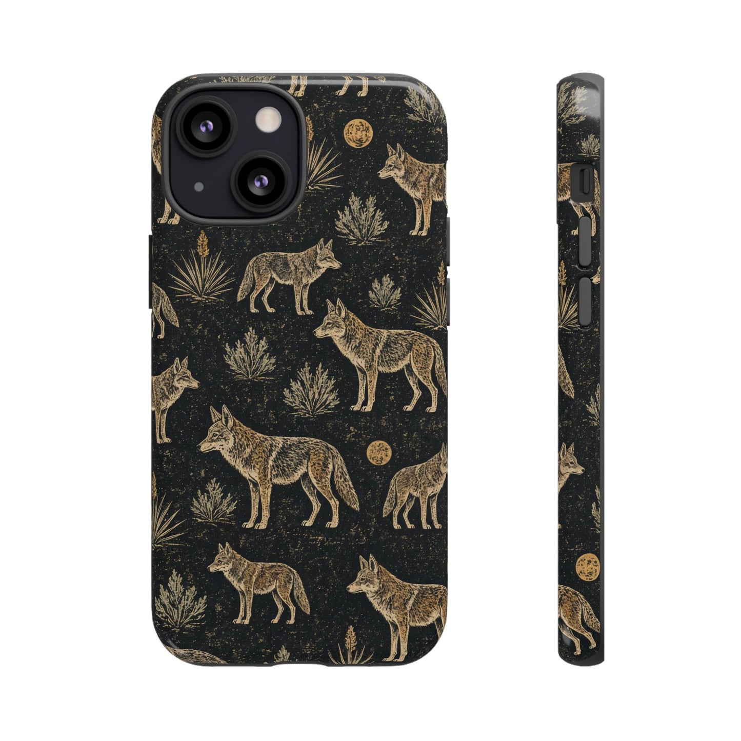 Moonlit Coyote Tough Case