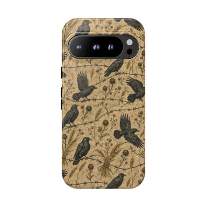 Crow Wheat Barbwire Tough Case