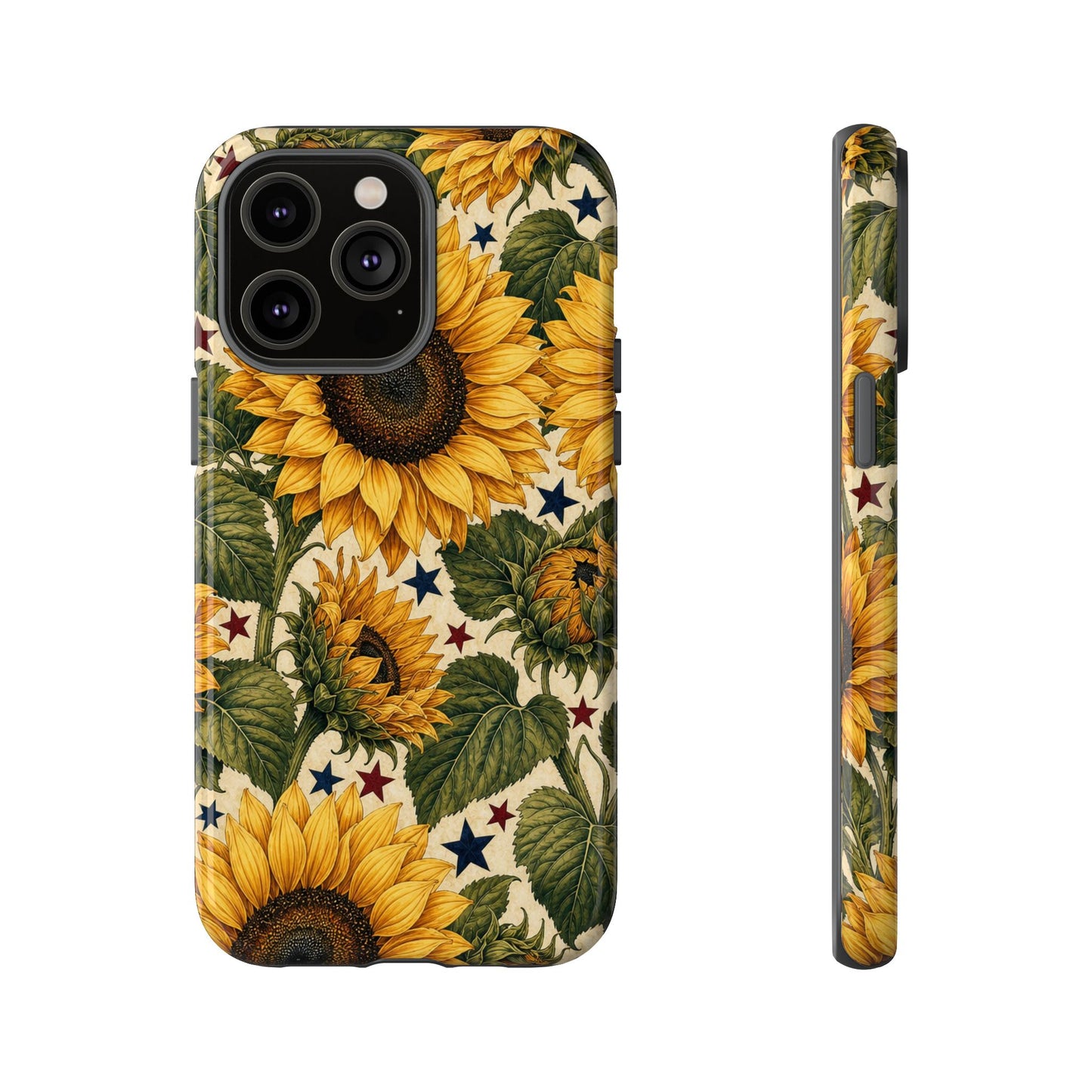 Stars And Sunflowers Tough Case