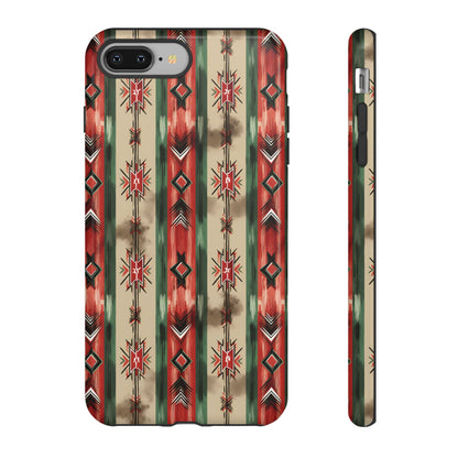 Christmas Aztec Stripes Tough Case