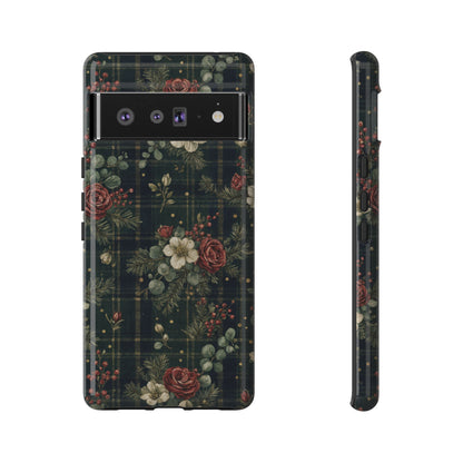 Tartan Roses Tough Case