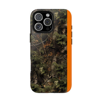 Hunting Camo Color-Block Tough Phone Case