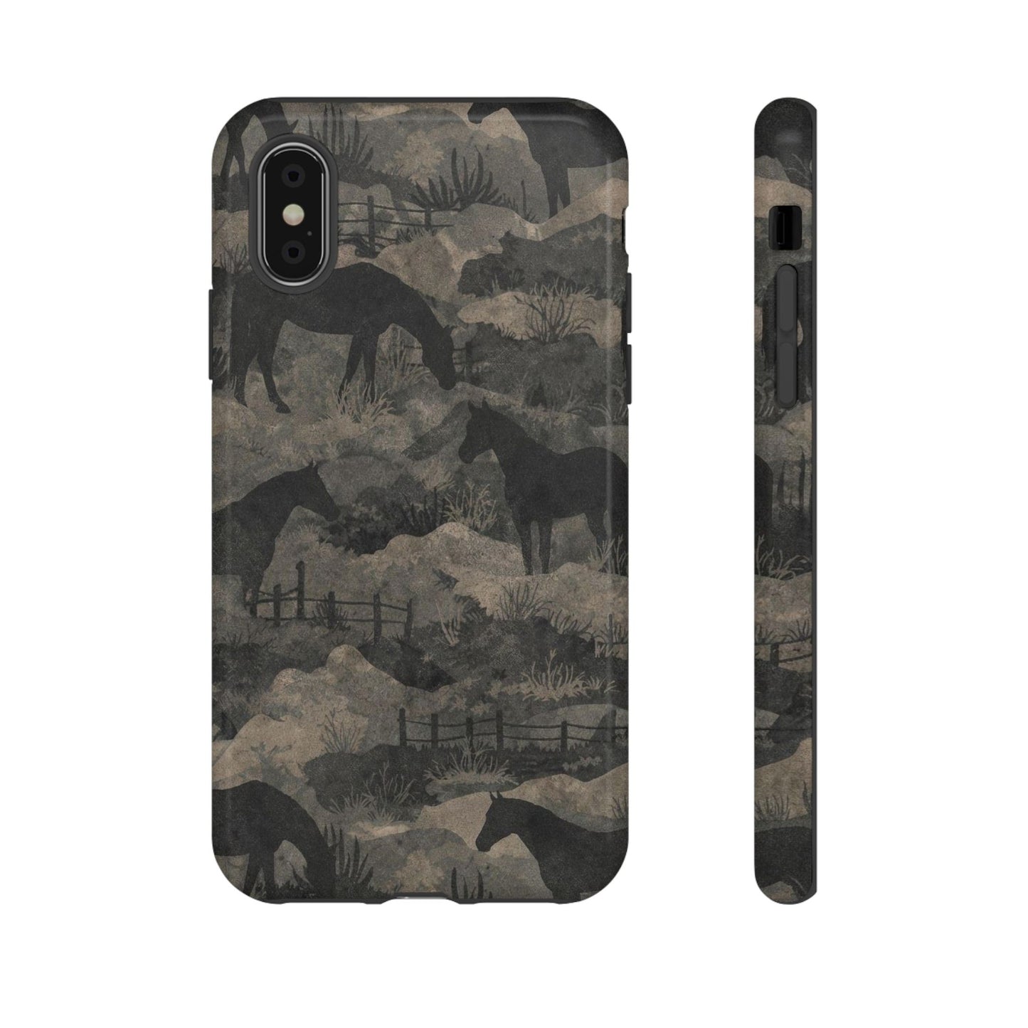 Camo Horses Tough Case