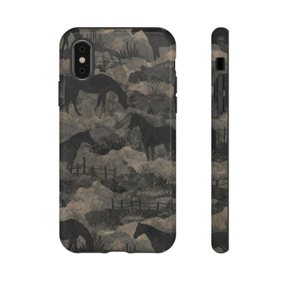 Camo Horses Tough Case