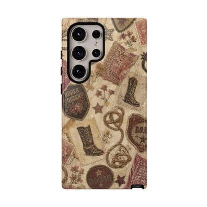 Cowgirl Collage Tough Case