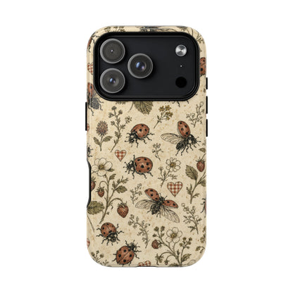 Cottage Ladybug Magnetic Case