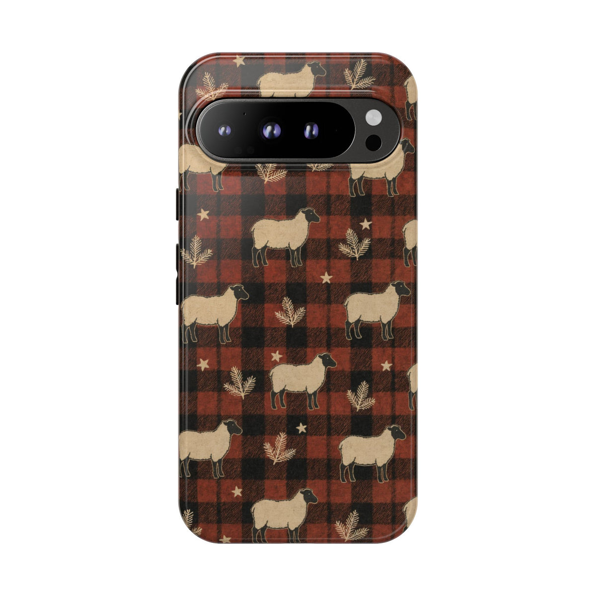 Plaid Sheep Tough Case