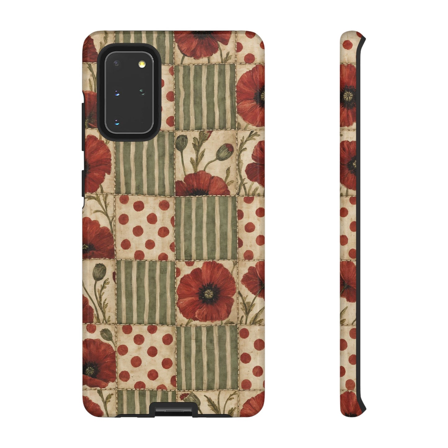 Poppy Patchwork Tough Case
