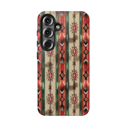 Christmas Aztec Stripes Tough Case