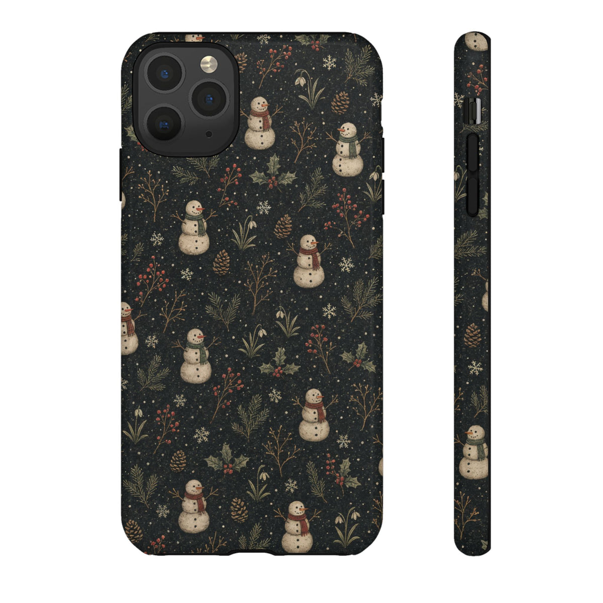 Midnight Snowmen Tough Case