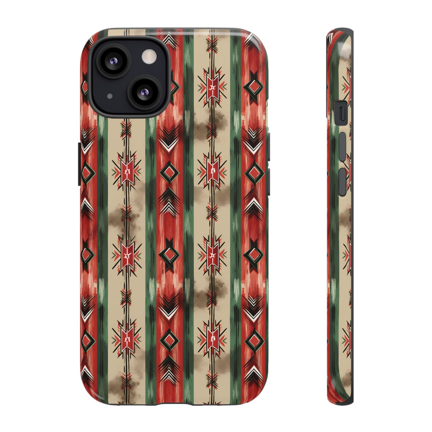 Christmas Aztec Stripes Tough Case