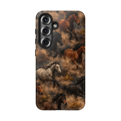 Running Horses Tough Case