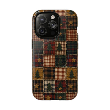 Christmas Rag Quilt Magnetic Case