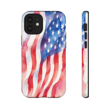 Watercolor Flag Tough Case
