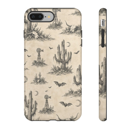 Spooky Desert Toile Tough Case