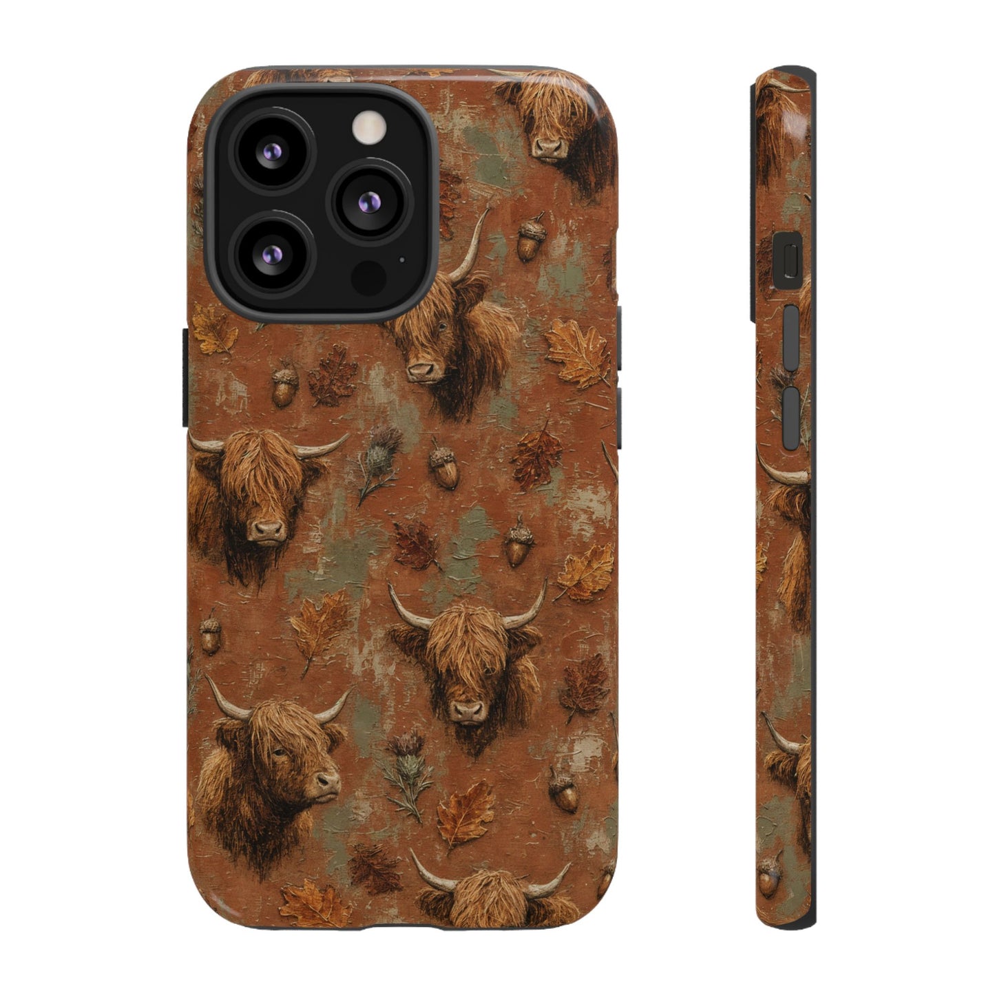 Autumn Highland Cow Tough Case