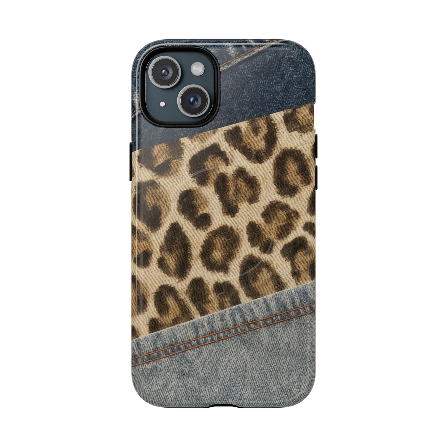 Leopard Stitch Magnetic Case