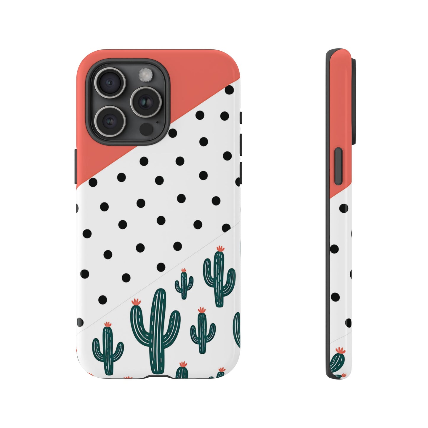 Polka Dot Cactus Tough Case