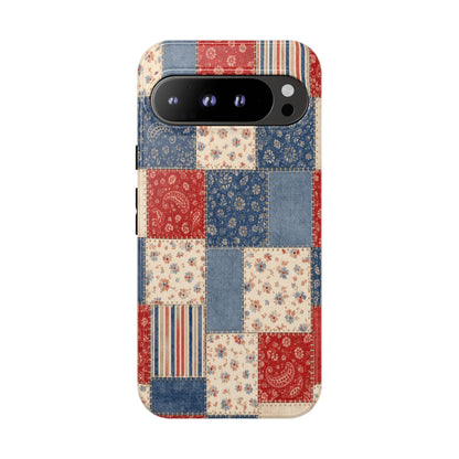 Patriotic Patchwork Tough Case