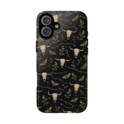 Bull Skull Barbwire Tough Case