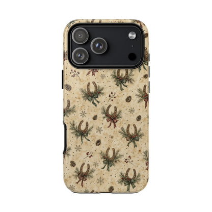 Christmas Horseshoes Tough Case