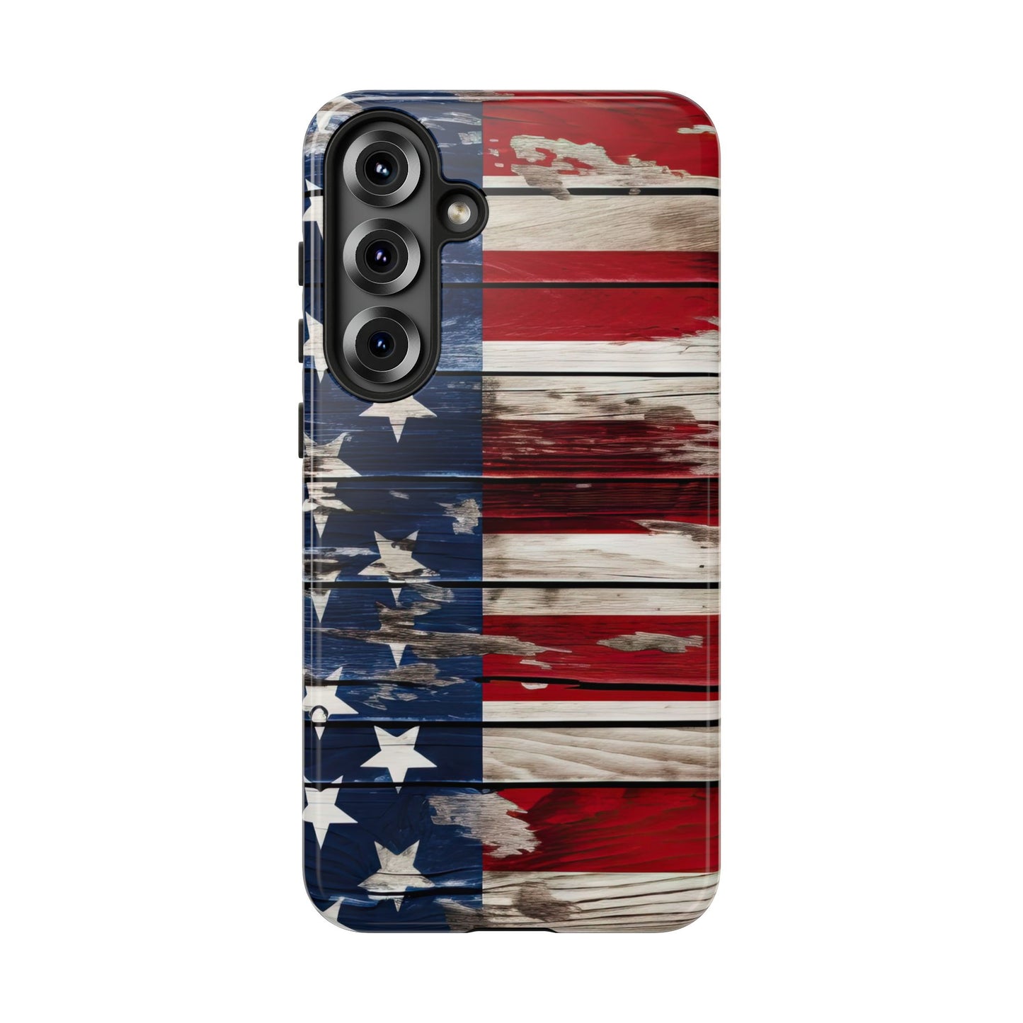 Wood Stars Stripes Tough Case