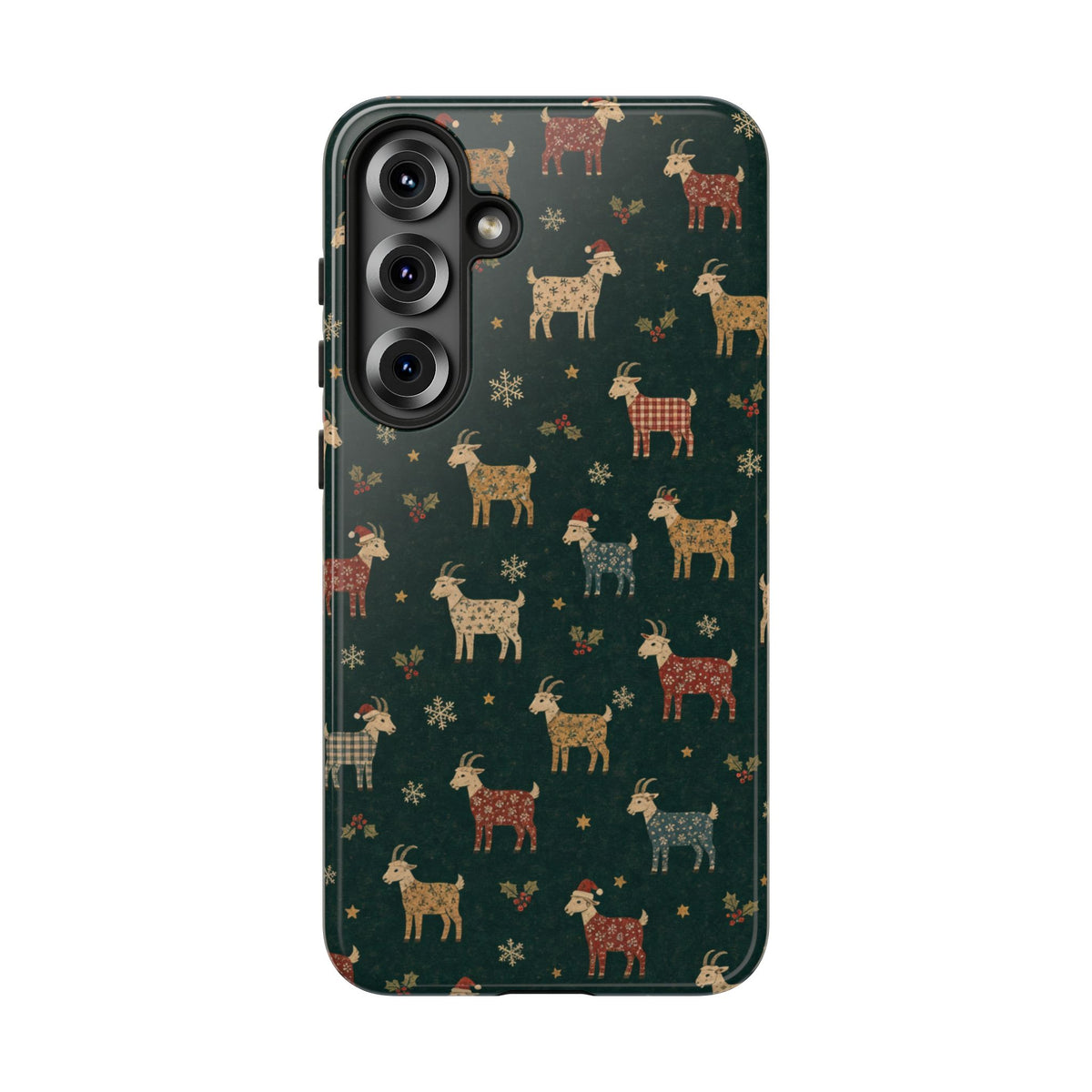 Yuletide Goats Tough Case