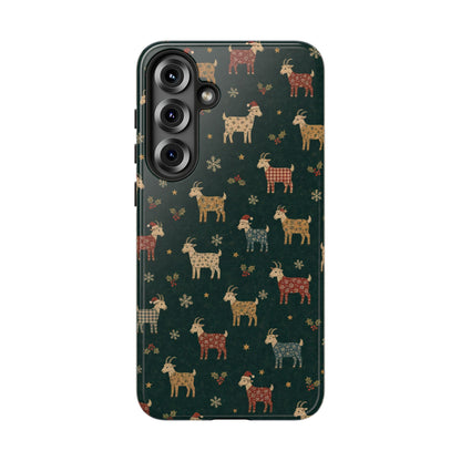 Yuletide Goats Tough Case