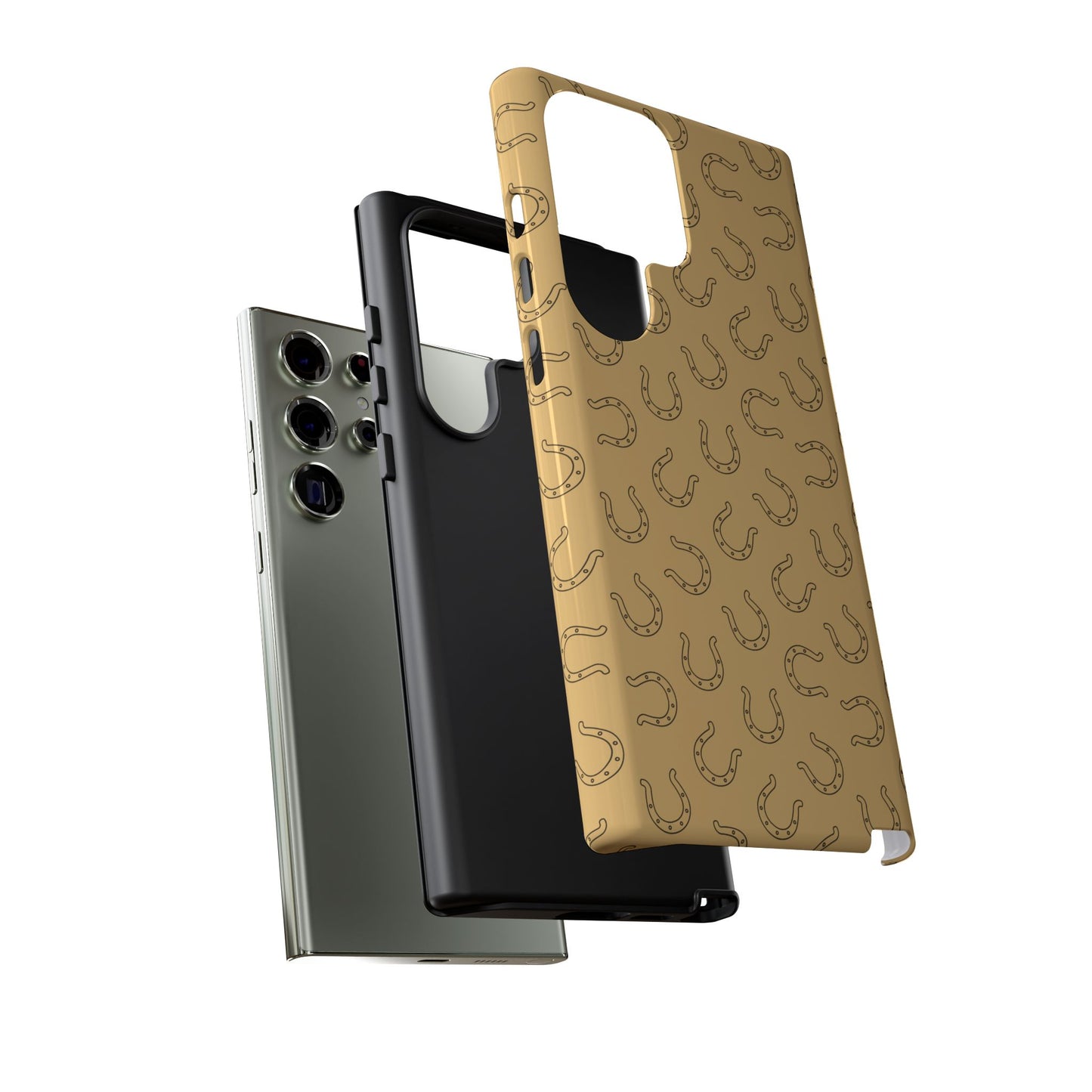 Mustard Horseshoes Phone Case