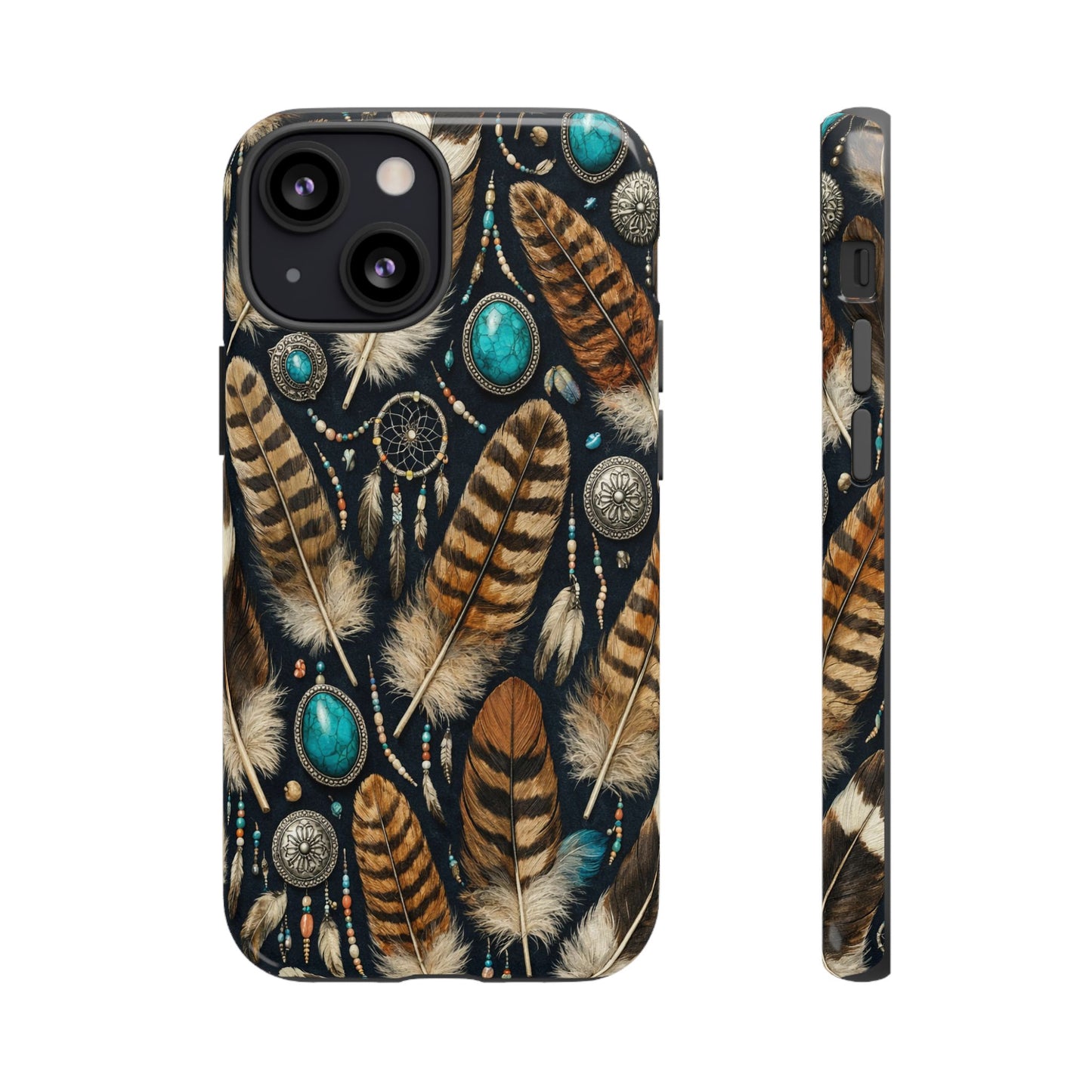 Southwest Feather Tough Case