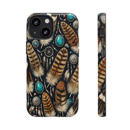 Southwest Feather Tough Case