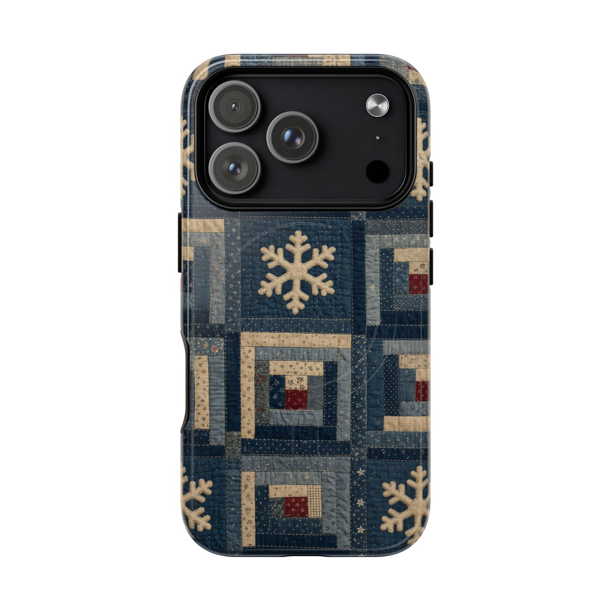 Snowflake Quilt Magnetic Case